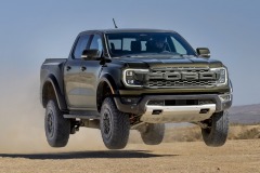 2024 Ford Ranger preproduction model shown. Available late summer 2023. Actual production vehicle may vary. Do not attempt unless you have special off-road driving training and are driving on a closed course. Always consult the owner’s manual before off-road driving, know your terrain and trail difficulty, and use appropriate safety gear.